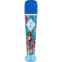 eKids Moana 2 micrófono de karaoke Bluetooth infantil con música y luces integradas